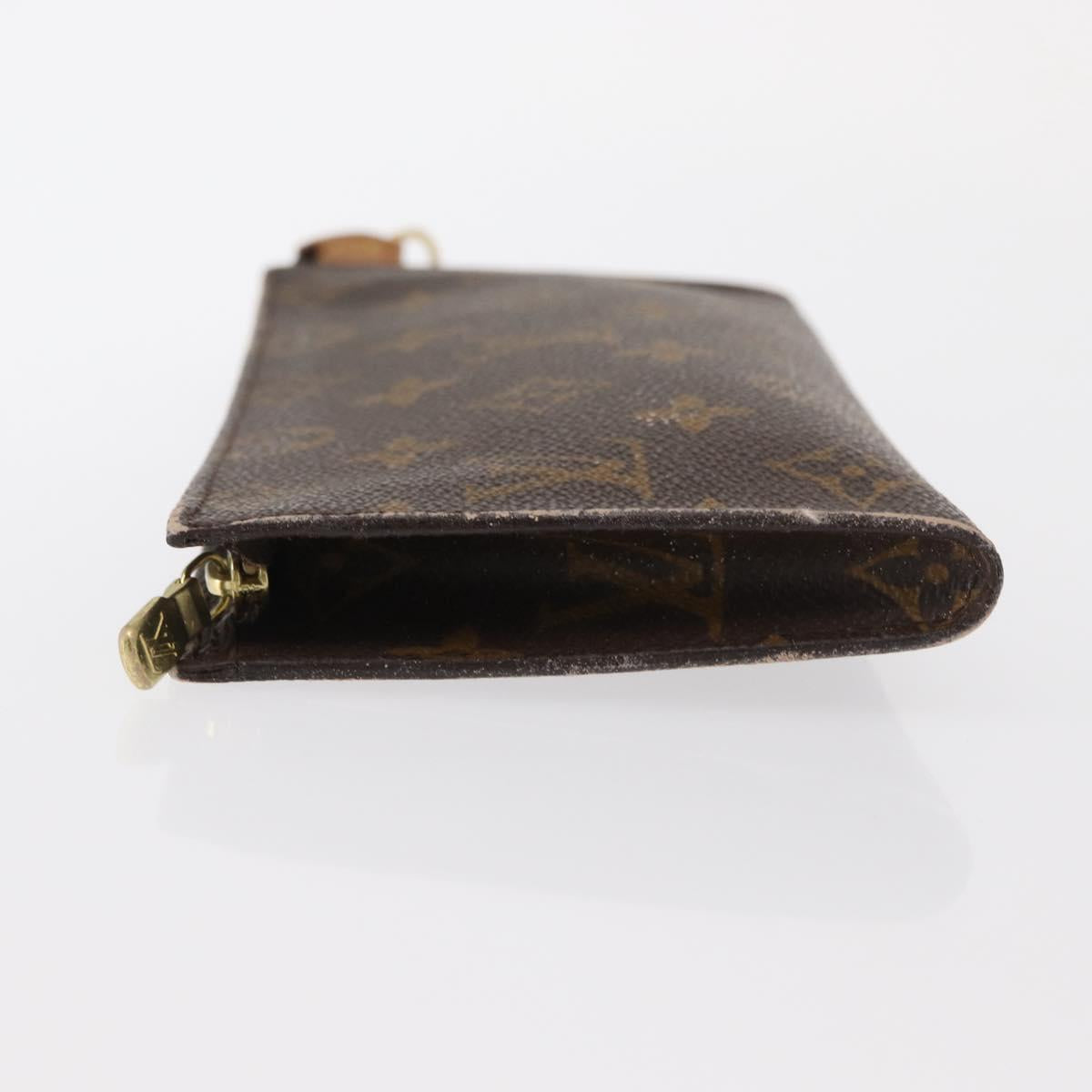 LOUIS VUITTON Monogram Bucket GM Accessory Pouch LV Auth 157730