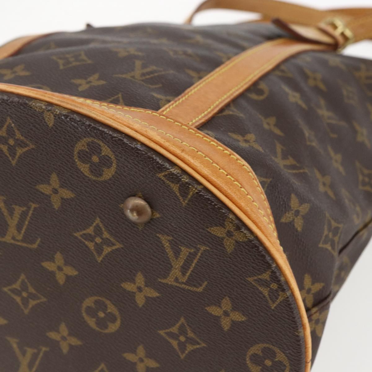 LOUIS VUITTON Monogram Bucket GM Shoulder Bag M42236 LV Auth 157731