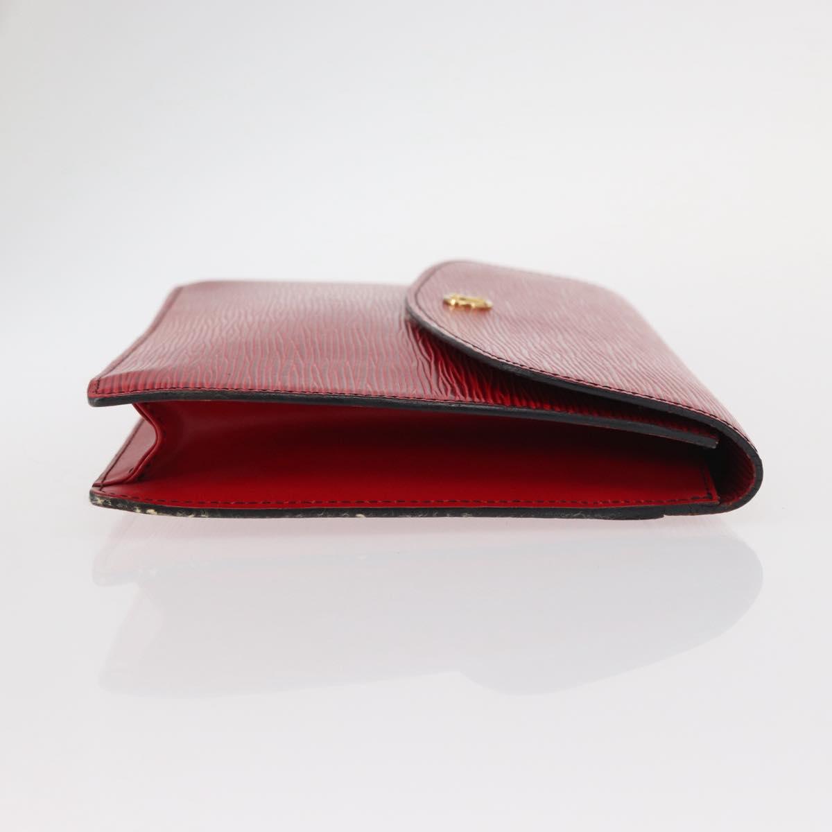 LOUIS VUITTON Epi Montaigne 27 Clutch Bag Red M52657 LV Auth 157734