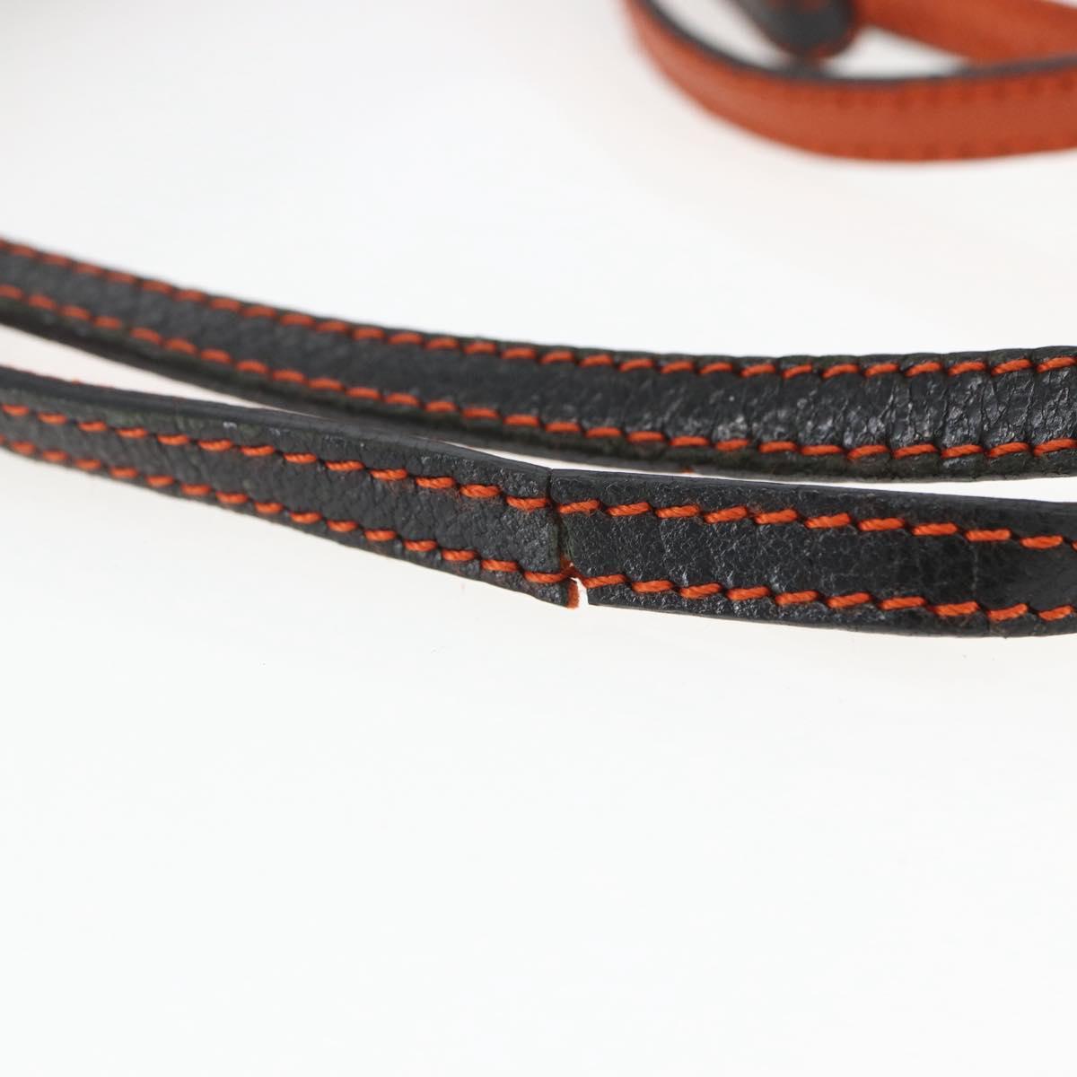 PRADA Tote Bag Nylon Black Silver Auth 157784