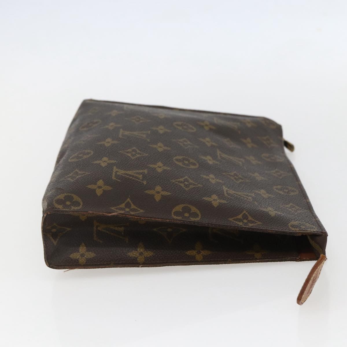 LOUIS VUITTON Monogram Poche Toilette 26 Pouch M47542 LV Auth 157810