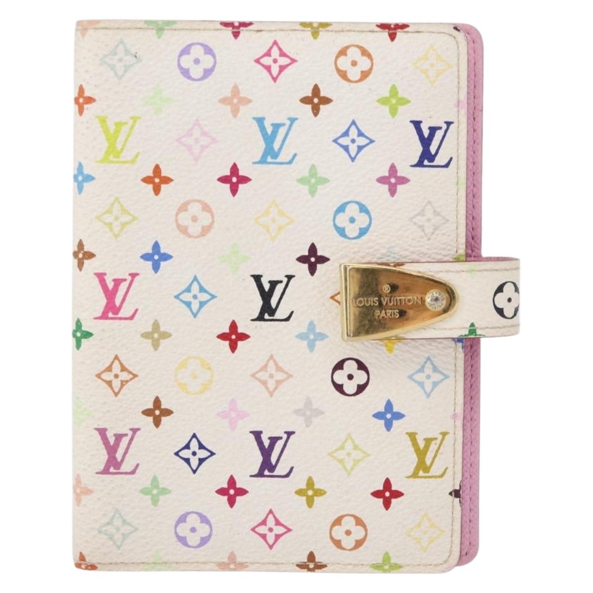 LOUIS VUITTON Multicolor Agenda Partonaire PM Day Planner R21059 LV Auth 157814