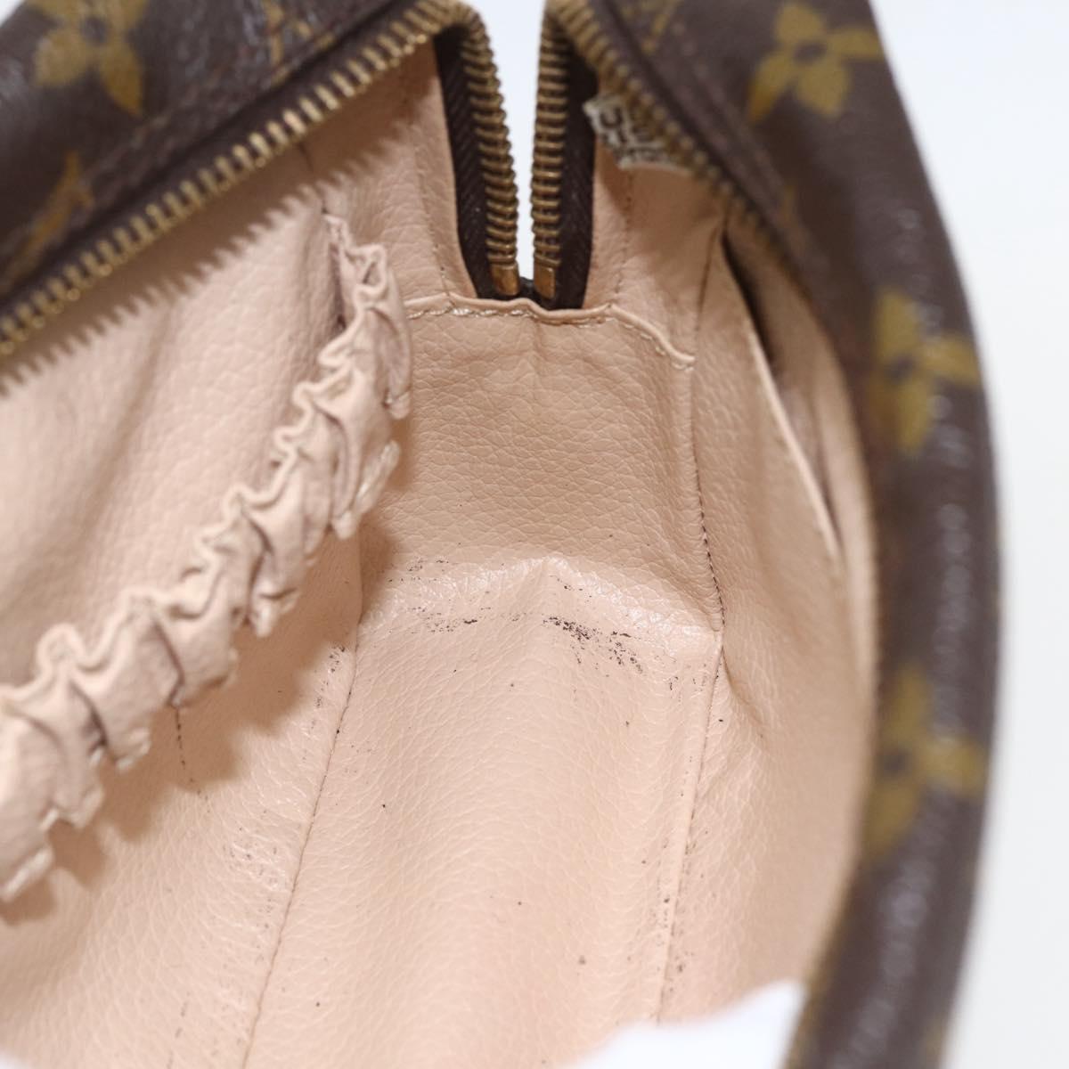 LOUIS VUITTON Monogram Trousse Toilette 18 Pouch M47526 LV Auth 157815