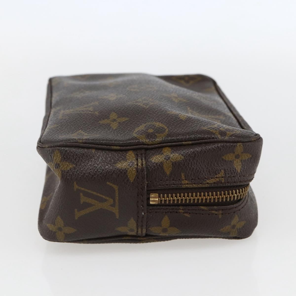 LOUIS VUITTON Monogram Trousse Toilette 18 Pouch M47526 LV Auth 157815