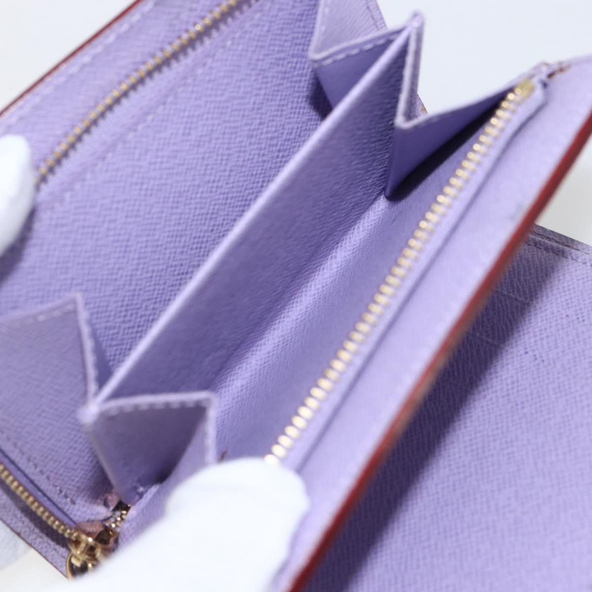 LOUIS VUITTON Multicolor Portefeuille Joy Wallet Black M60282 LV Auth 157816A