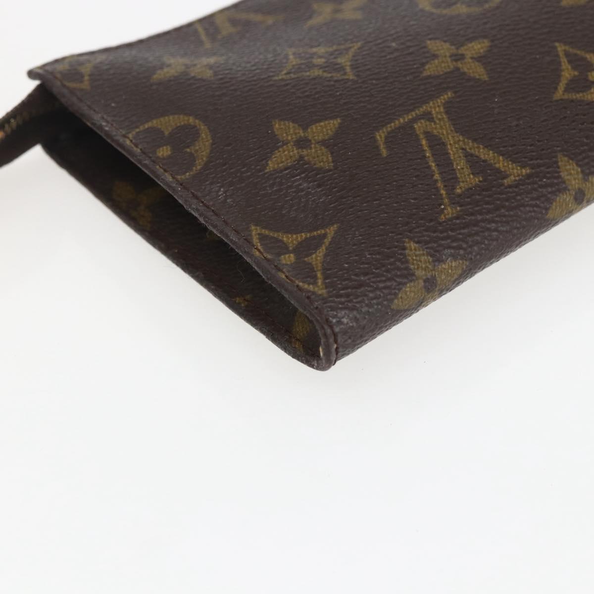 LOUIS VUITTON Monogram Bucket PM Accessory Pouch LV Auth 157823