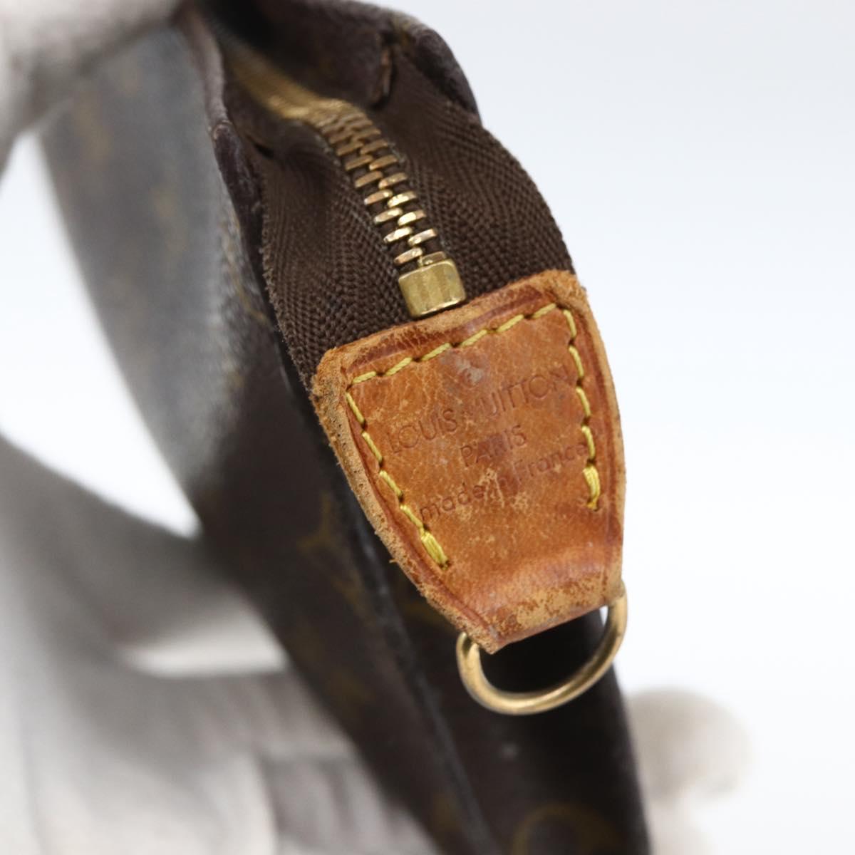LOUIS VUITTON Monogram Bucket PM Accessory Pouch LV Auth 157823