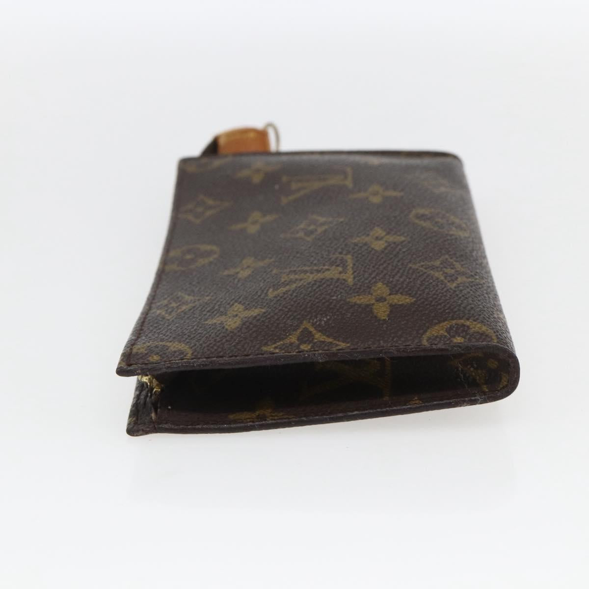 LOUIS VUITTON Monogram Bucket PM Accessory Pouch LV Auth 157823