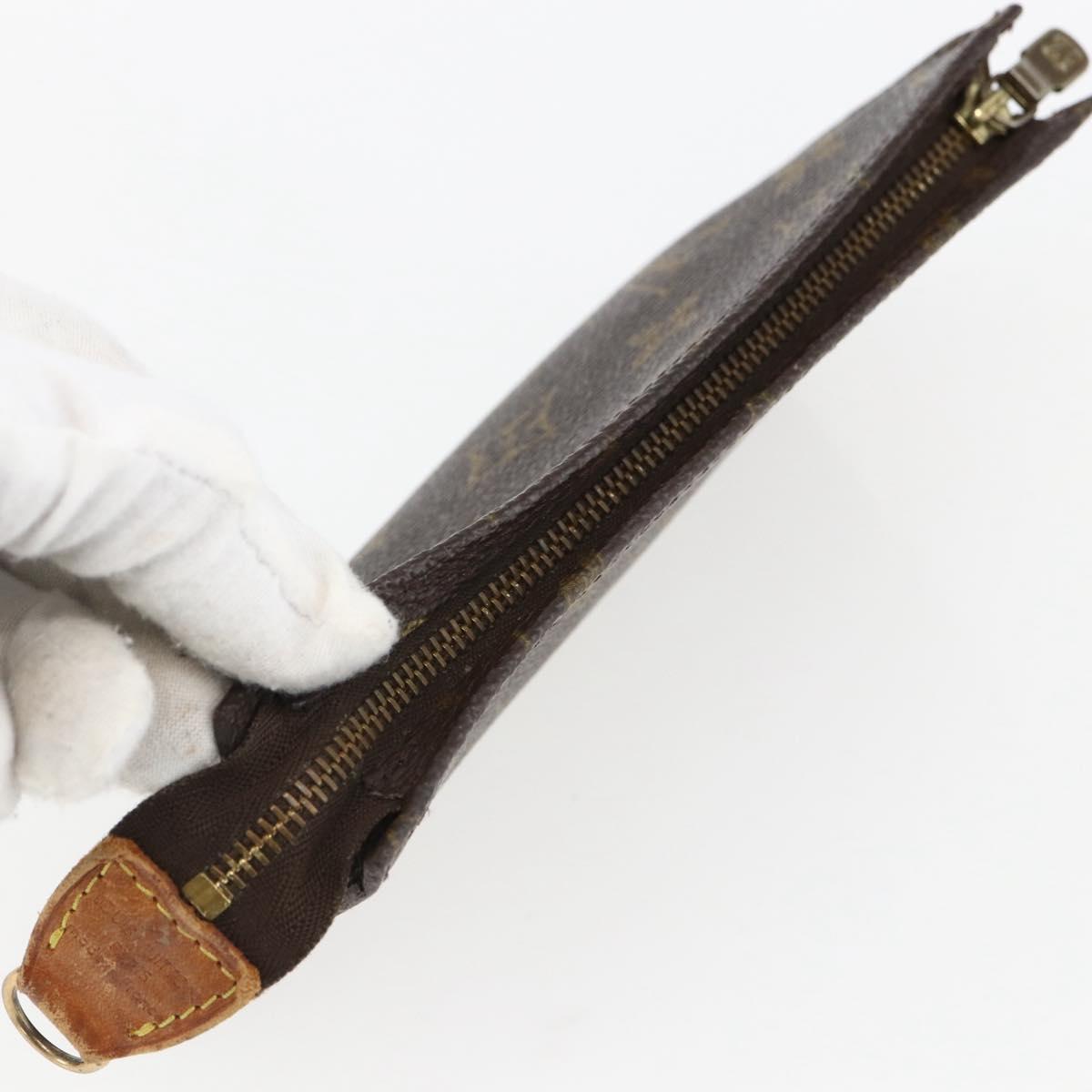 LOUIS VUITTON Monogram Bucket PM Accessory Pouch LV Auth 157823