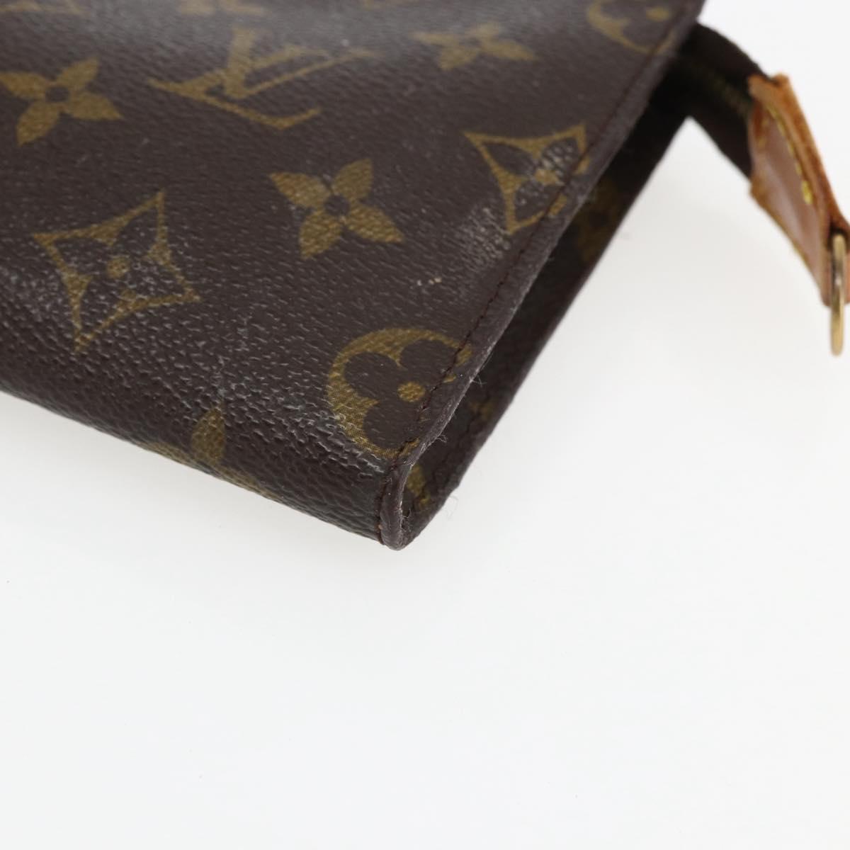 LOUIS VUITTON Monogram Bucket PM Accessory Pouch LV Auth 157823