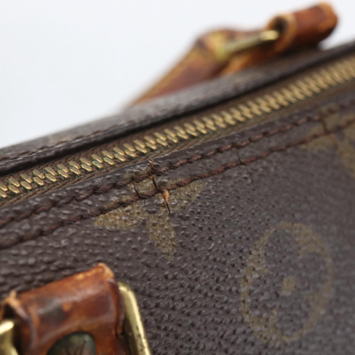 LOUIS VUITTON Monogram Mini Speedy Hand Bag M41534 LV Auth 157825