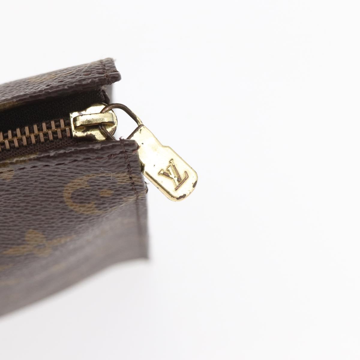 LOUIS VUITTON Monogram Poche Toilette 26 Pouch M47542 LV Auth 157826