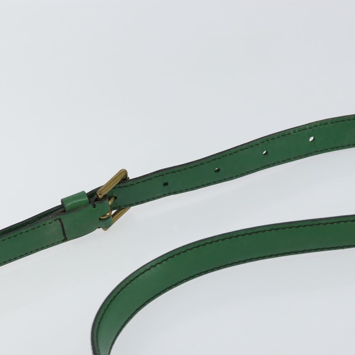 LOUIS VUITTON Epi Saint Cloud GM Shoulder Bag Green M52194 LV Auth 157851