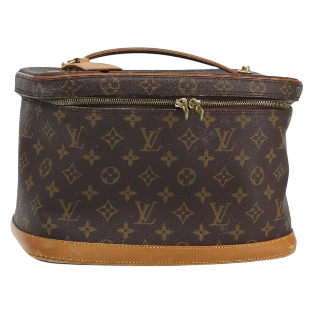 LOUIS VUITTON Monogram Nice Hand Bag M47280 LV Auth 157865