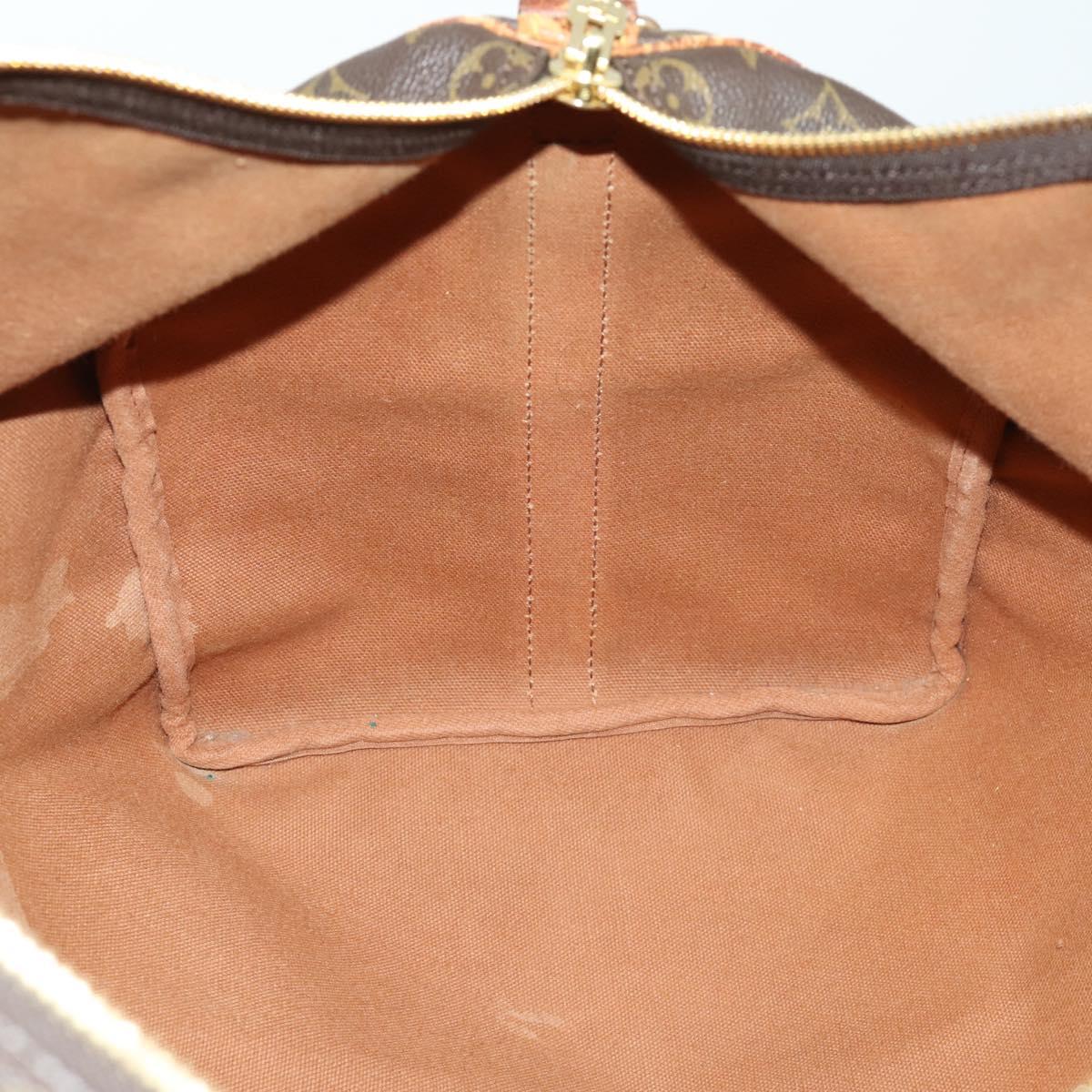 LOUIS VUITTON Monogram Keepall Bandouliere 50 Boston Bag M41416 LV Auth 157866