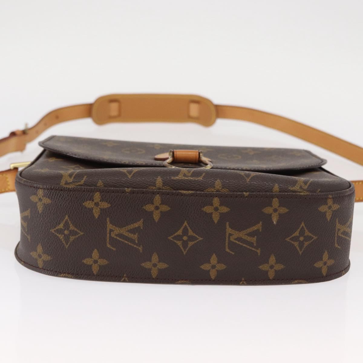 LOUIS VUITTON Monogram Saint Cloud GM Shoulder Bag M51242 LV Auth 157868