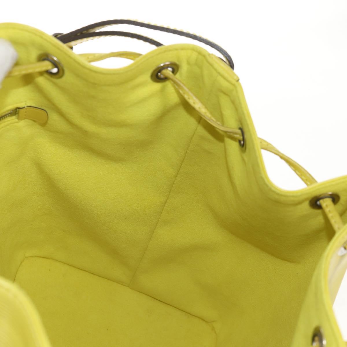 LOUIS VUITTON Epi Petit Noe Shoulder Bag Pistachian LV Auth 157915V