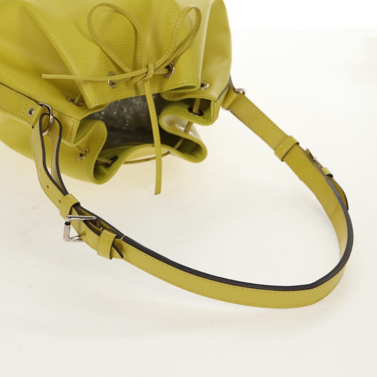 LOUIS VUITTON Epi Petit Noe Shoulder Bag Pistachian LV Auth 157915V