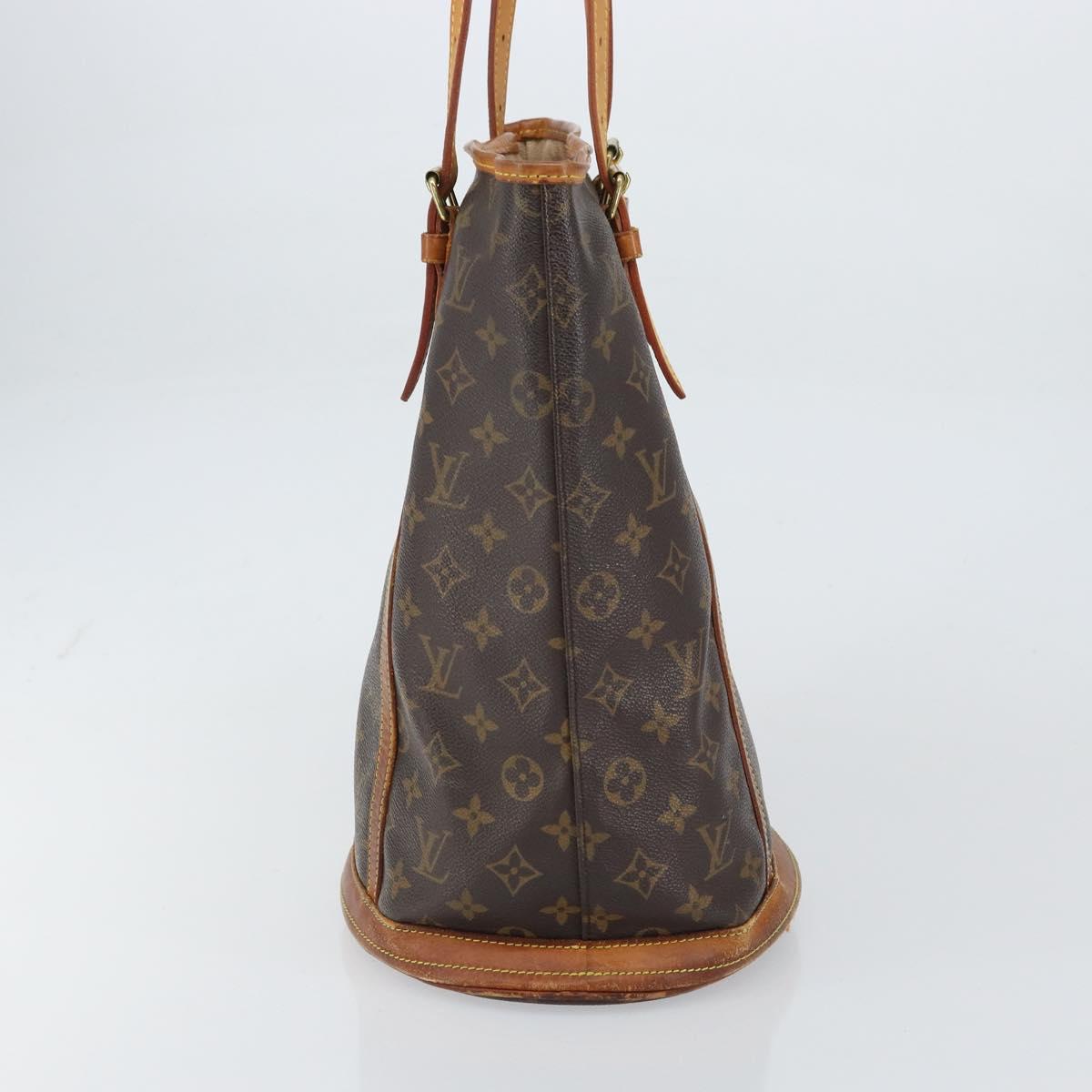 LOUIS VUITTON Monogram Bucket GM Shoulder Bag M42236 LV Auth 157917