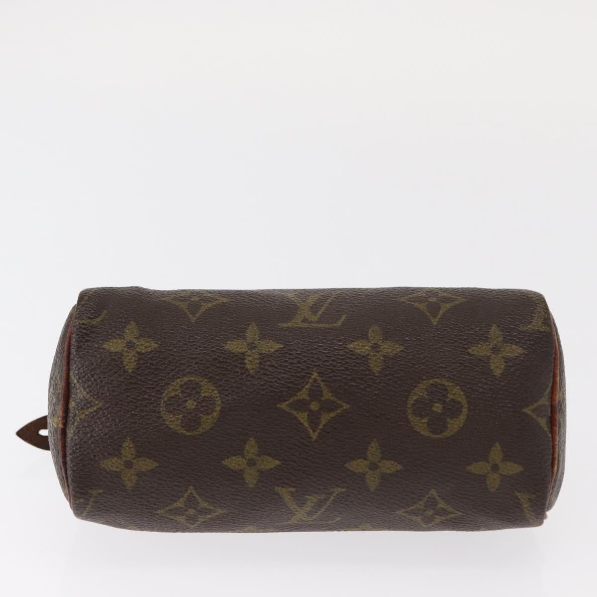 LOUIS VUITTON Monogram Mini Speedy Hand Bag M41534 LV Auth 157931