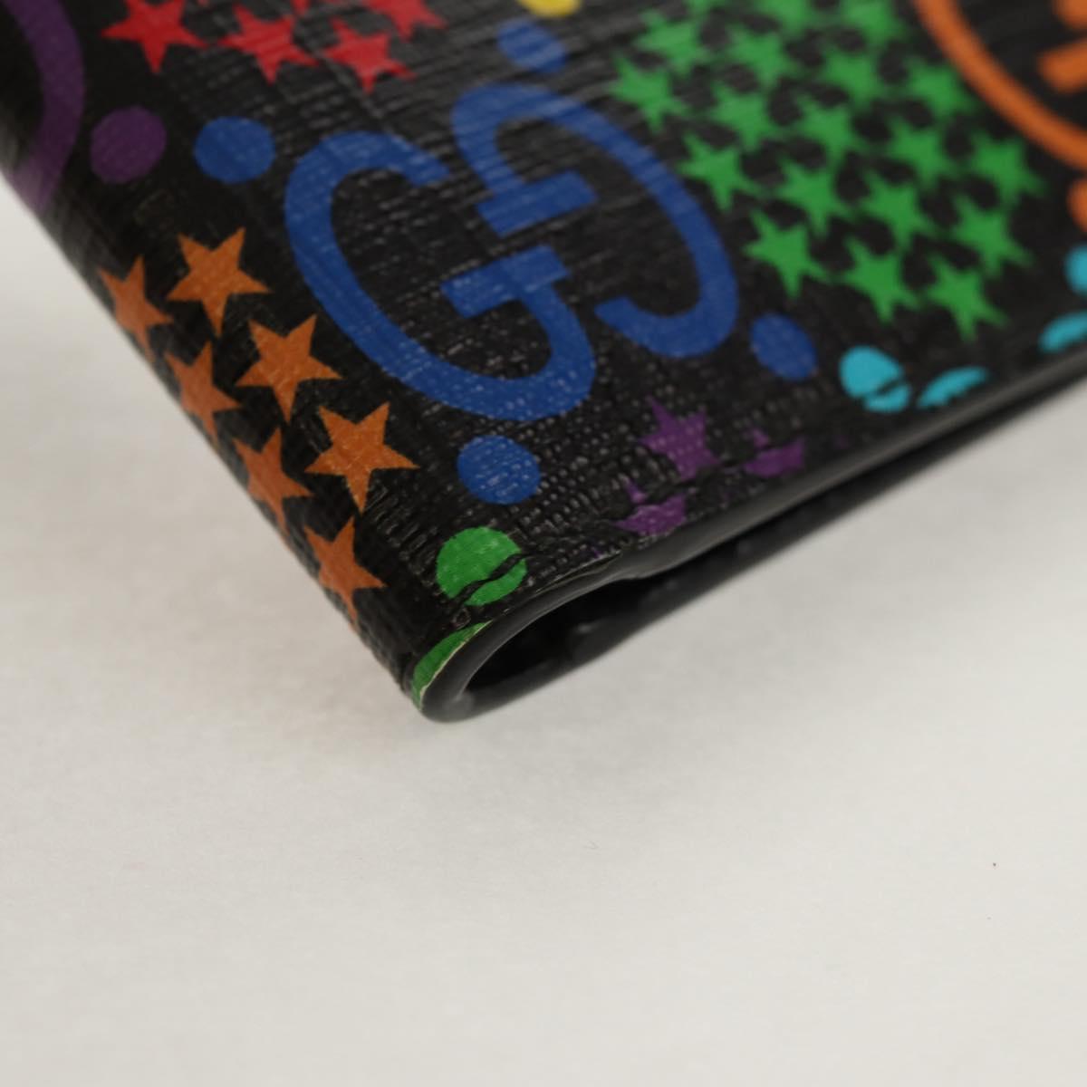 GUCCI GG Psychedelic Wallet Multicolor 601089 Auth 157947V