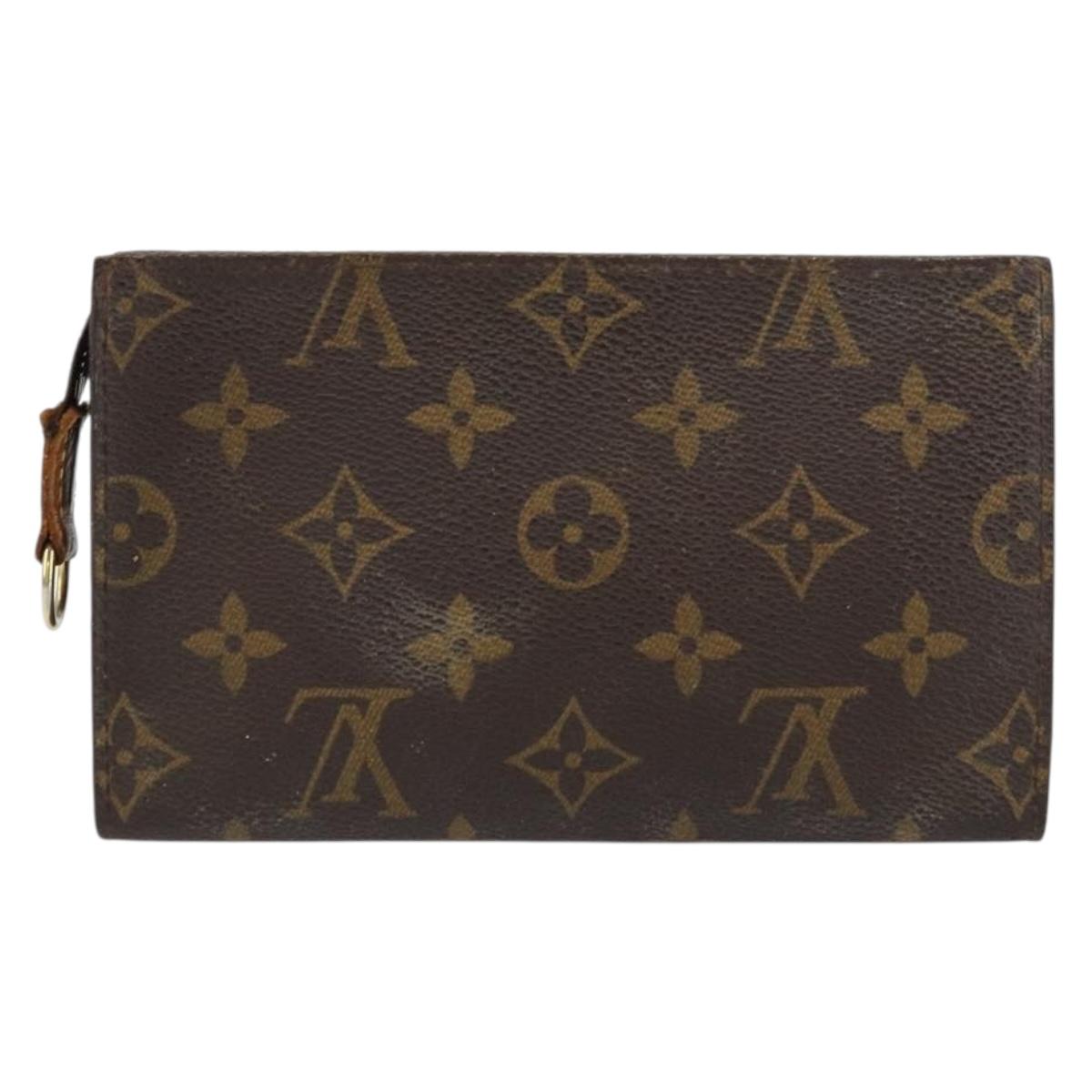 LOUIS VUITTON Monogram Bucket PM Accessory Pouch LV Auth 157948