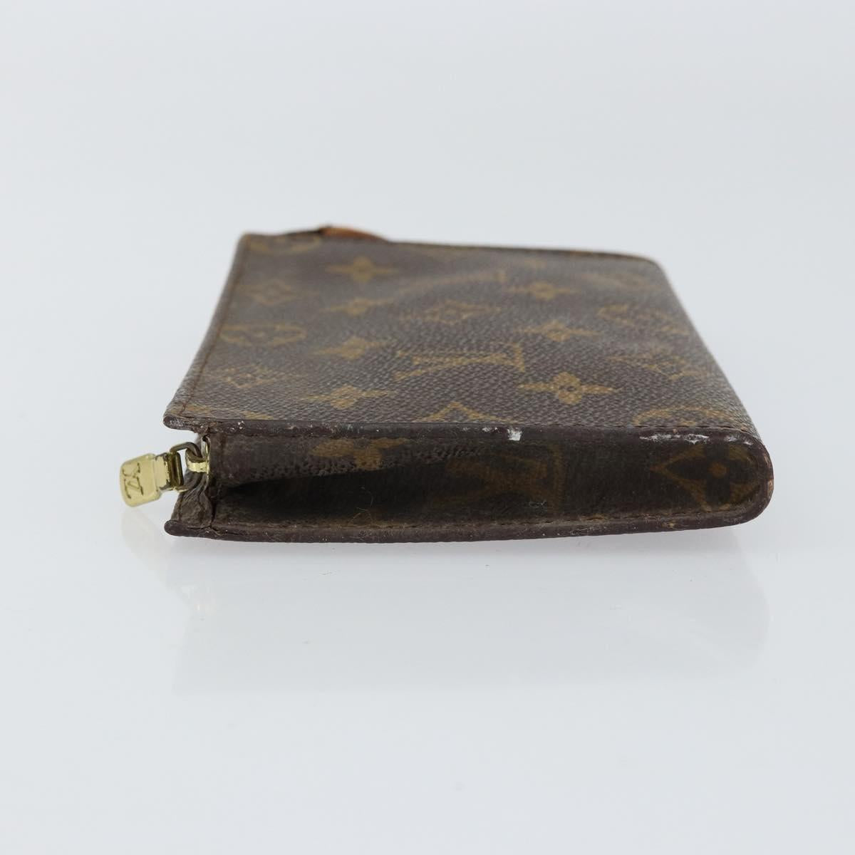 LOUIS VUITTON Monogram Bucket PM Accessory Pouch LV Auth 157948