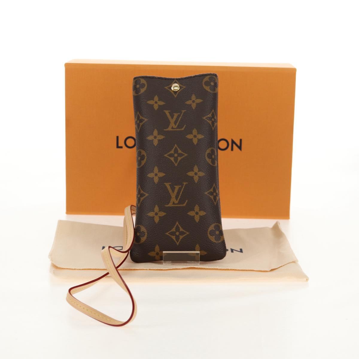 LOUIS VUITTON Monogram Sunglasses Pouch LV Auth 157961SM