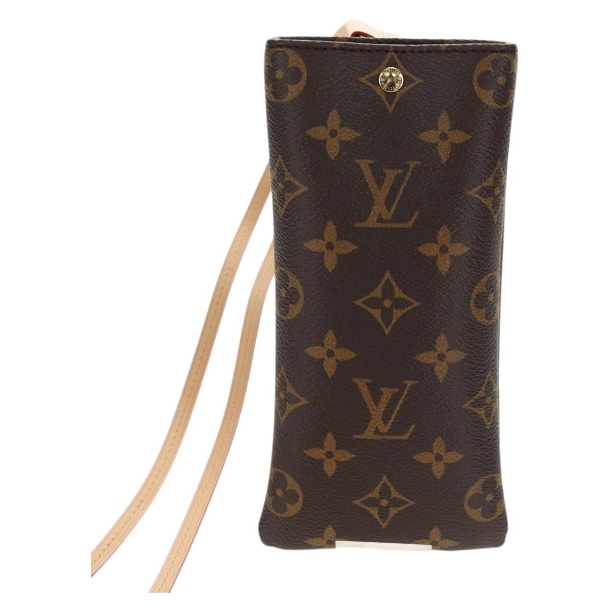 LOUIS VUITTON Monogram Sunglasses Pouch LV Auth 157961SM