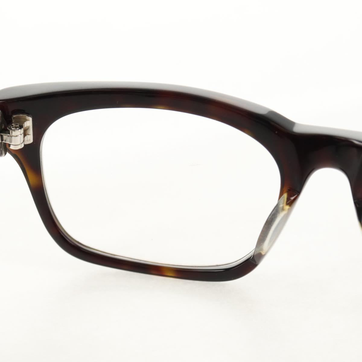 Chrome Hearts GITTIN' ANY BS Flare Glasses plastic Brown Auth 157971M