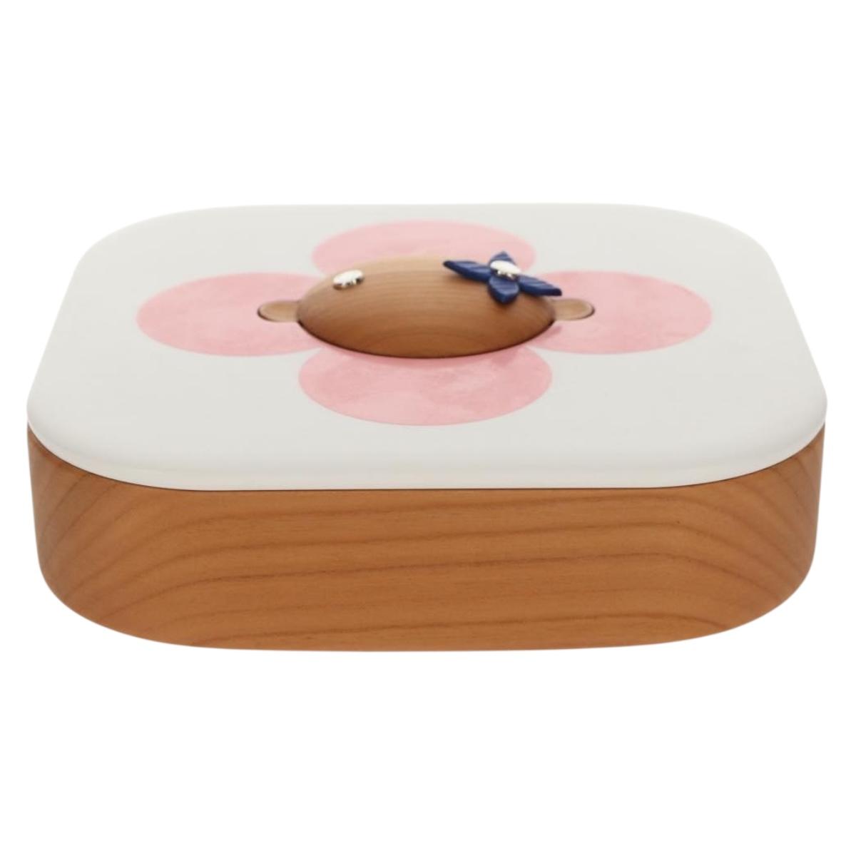 LOUIS VUITTON Boite Vivienne Paper weight plastic White M80992 LV Auth 157974SAM