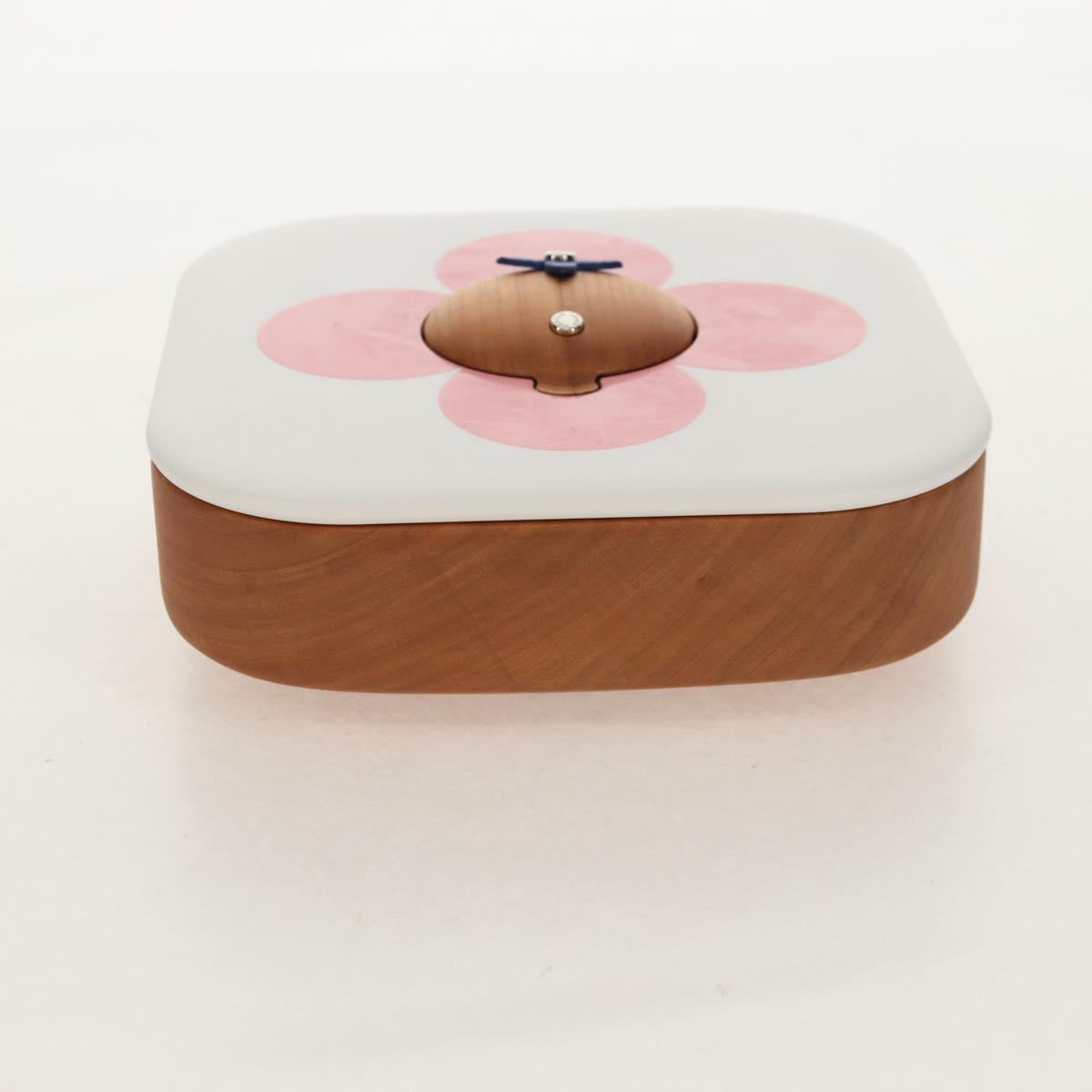 LOUIS VUITTON Boite Vivienne Paper weight plastic White M80992 LV Auth 157974SAM