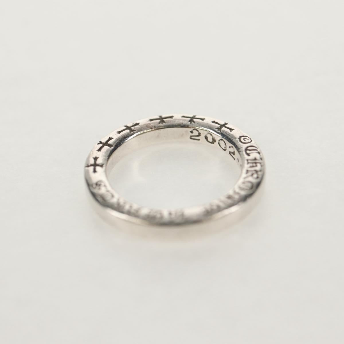 Chrome Hearts NTFL Ring Ag925 Silver Auth 157993SAM