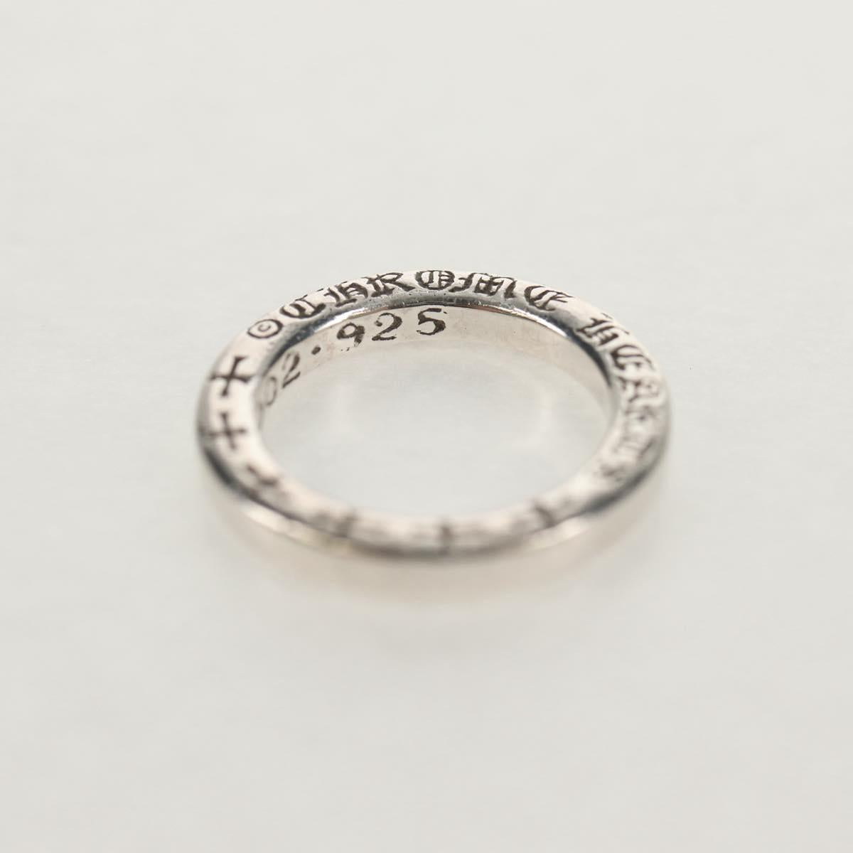 Chrome Hearts NTFL Ring Ag925 Silver Auth 157993SAM
