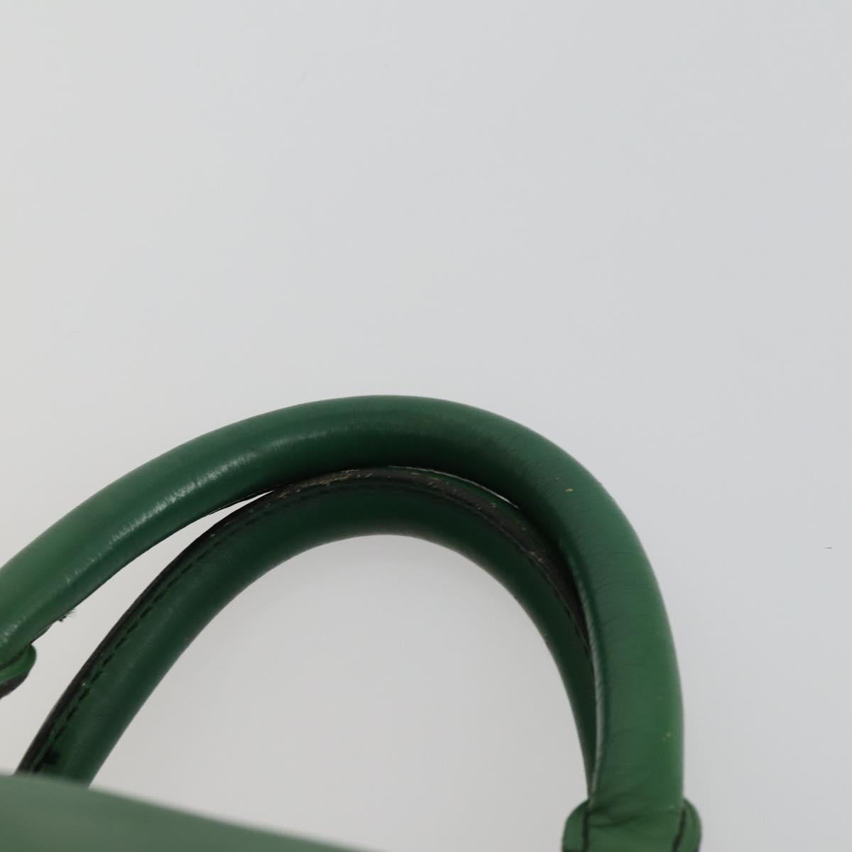 LOUIS VUITTON Epi Keepall 55 Boston Bag Green M42954 LV Auth 158013