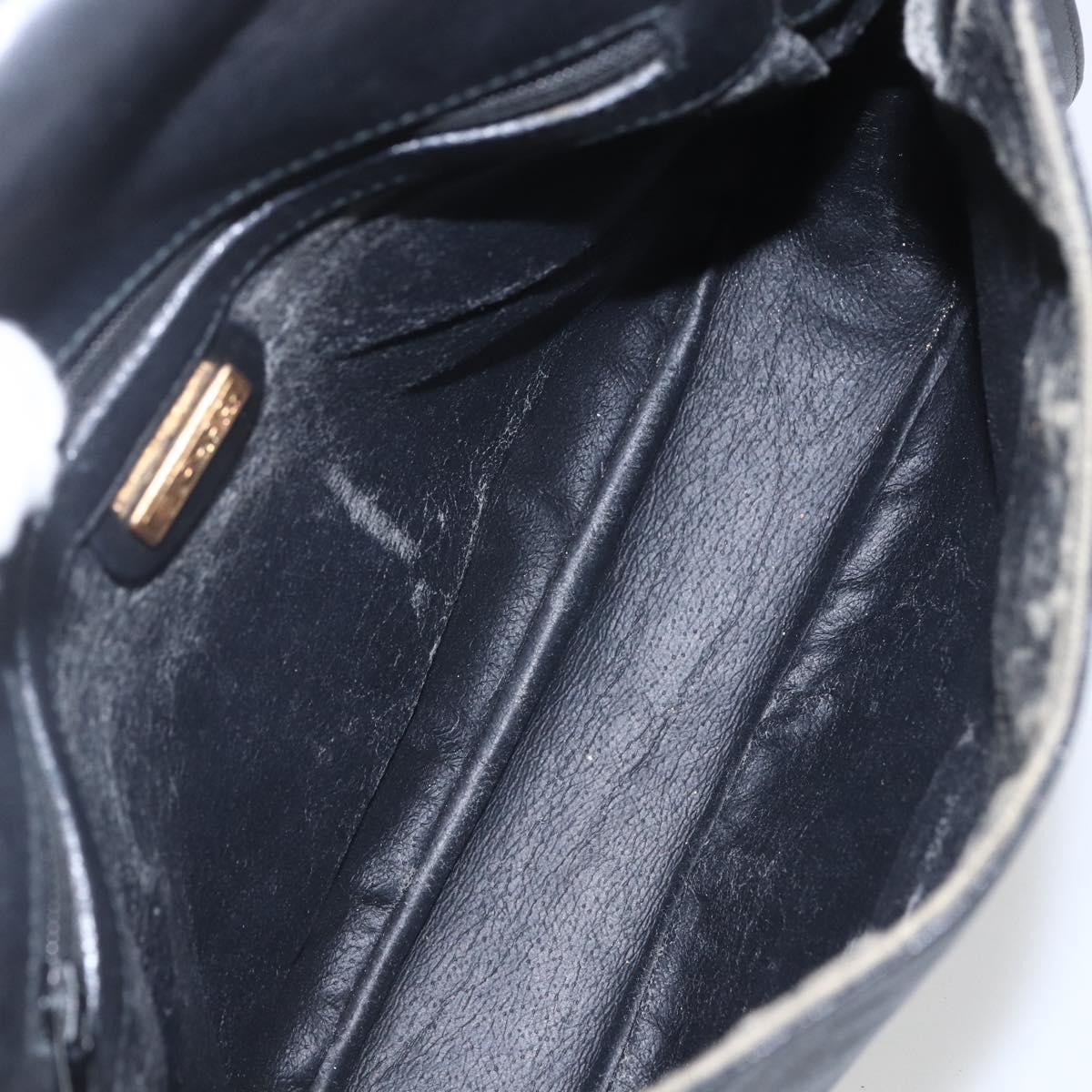 GUCCI Micro GG Supreme Web Sherry Line Bag PVC Black 001 116 0914 Auth 158025