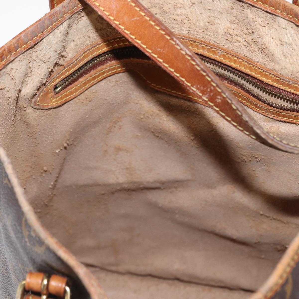 LOUIS VUITTON Monogram Bucket GM Shoulder Bag M42236 LV Auth 158033