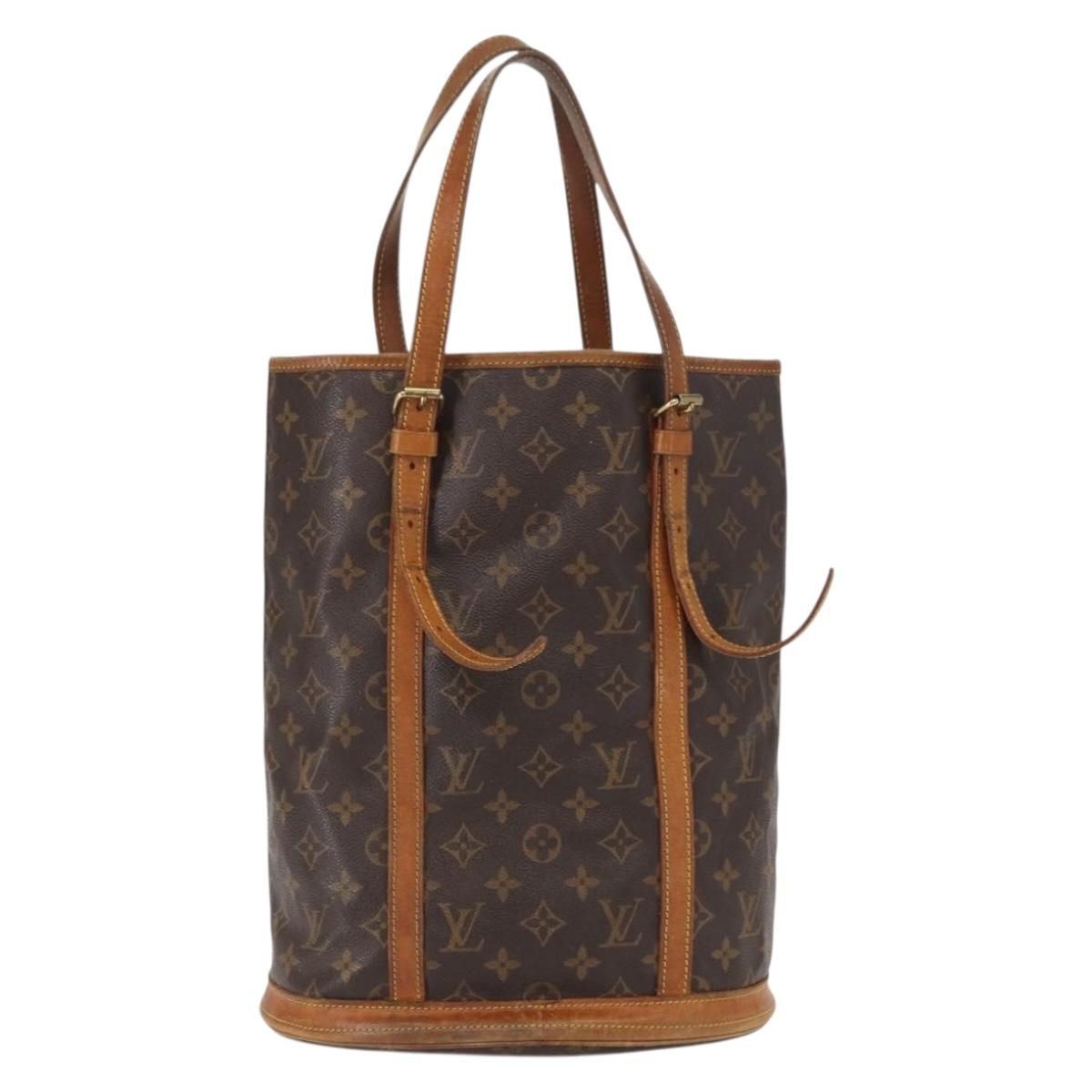 LOUIS VUITTON Monogram Bucket GM Shoulder Bag M42236 LV Auth 158033