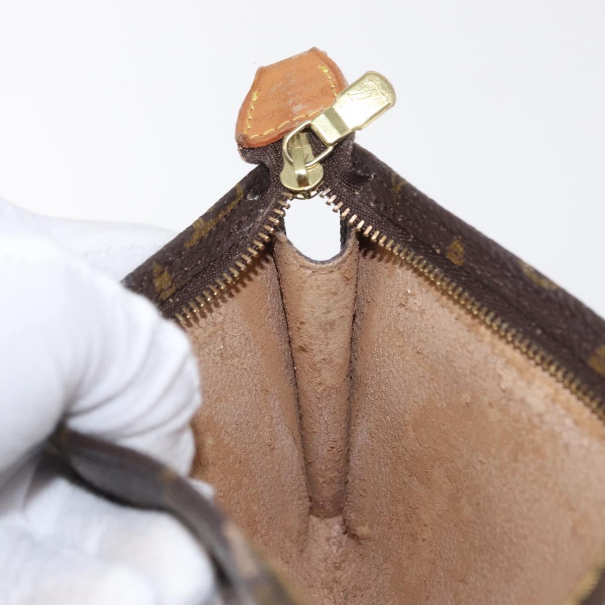 LOUIS VUITTON Monogram Bucket GM Accessory Pouch LV Auth 158034