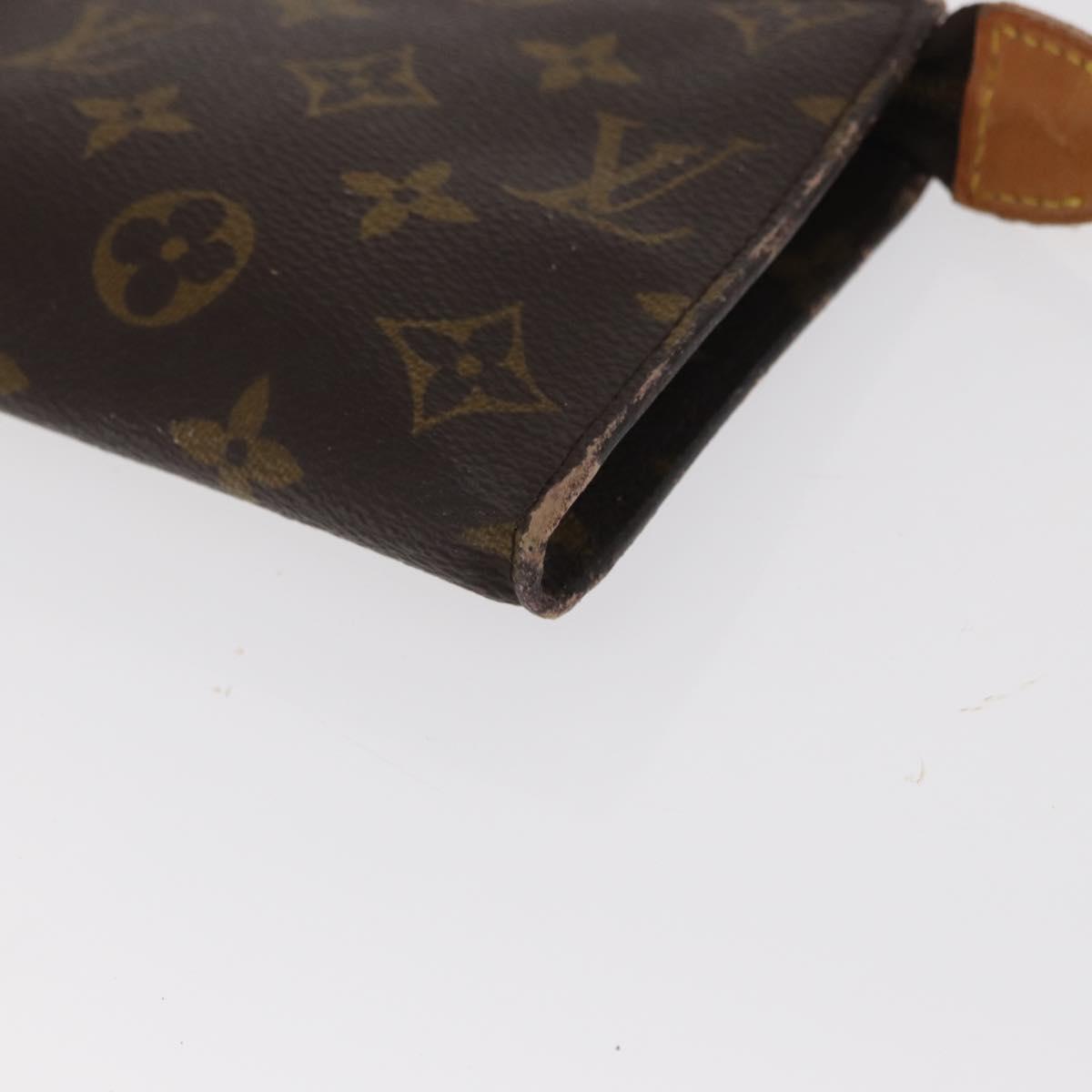 LOUIS VUITTON Monogram Bucket GM Accessory Pouch LV Auth 158034