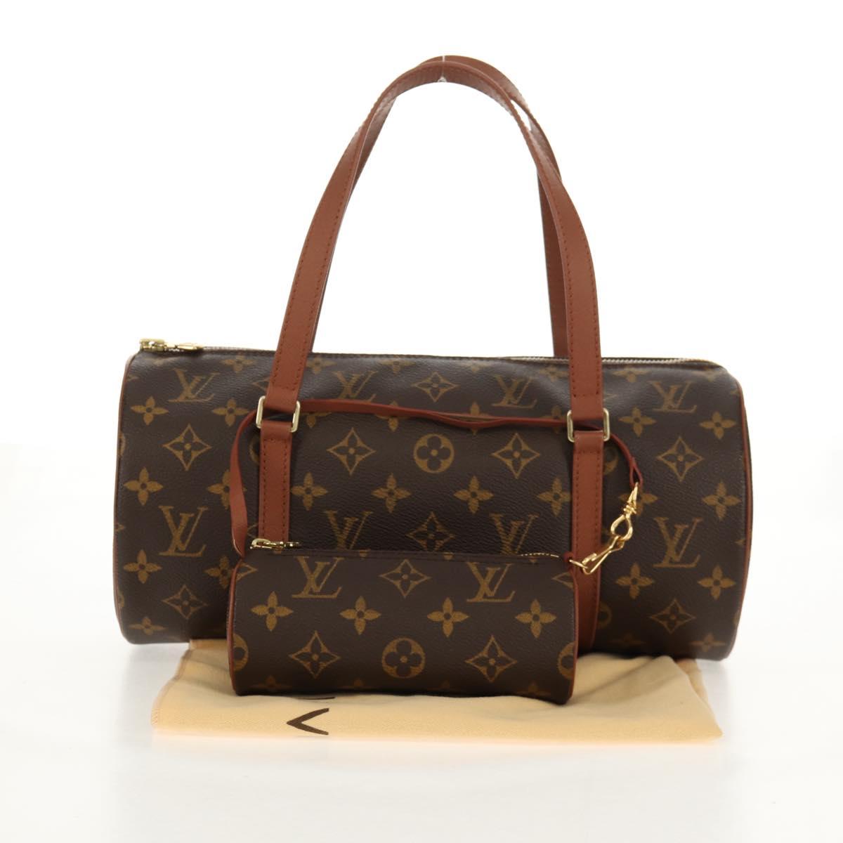 LOUIS VUITTON Monogram Papillon 30 Hand Bag M51385 LV Auth 158049V