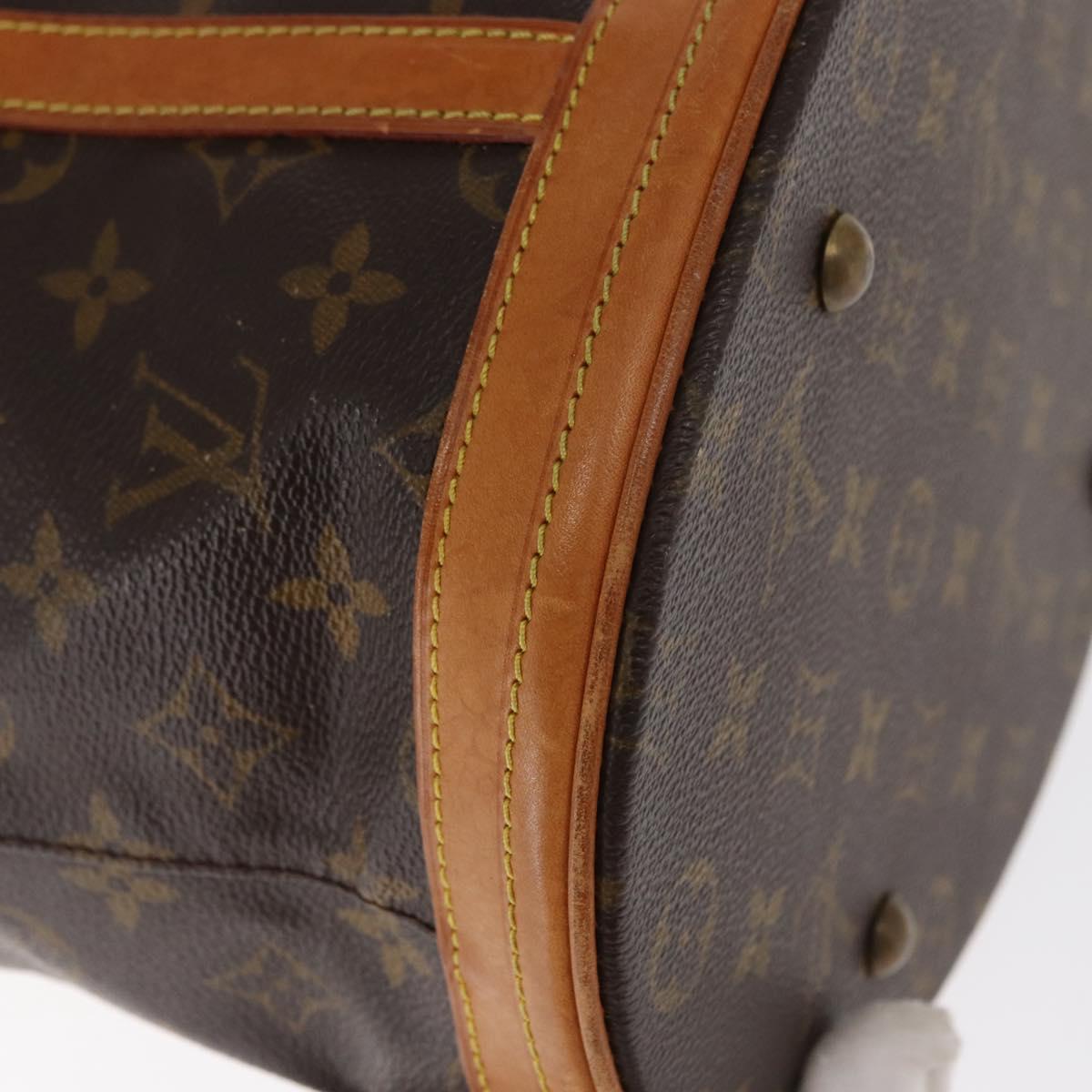 LOUIS VUITTON Monogram Bucket GM Shoulder Bag M42236 LV Auth 158063