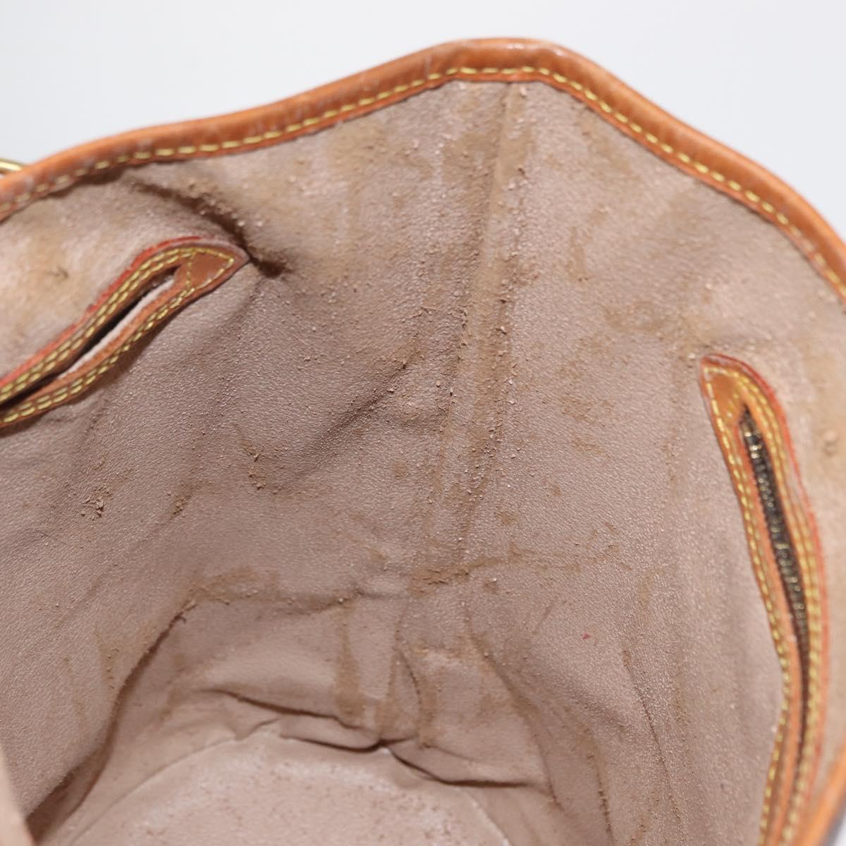 LOUIS VUITTON Monogram Bucket GM Shoulder Bag M42236 LV Auth 158063