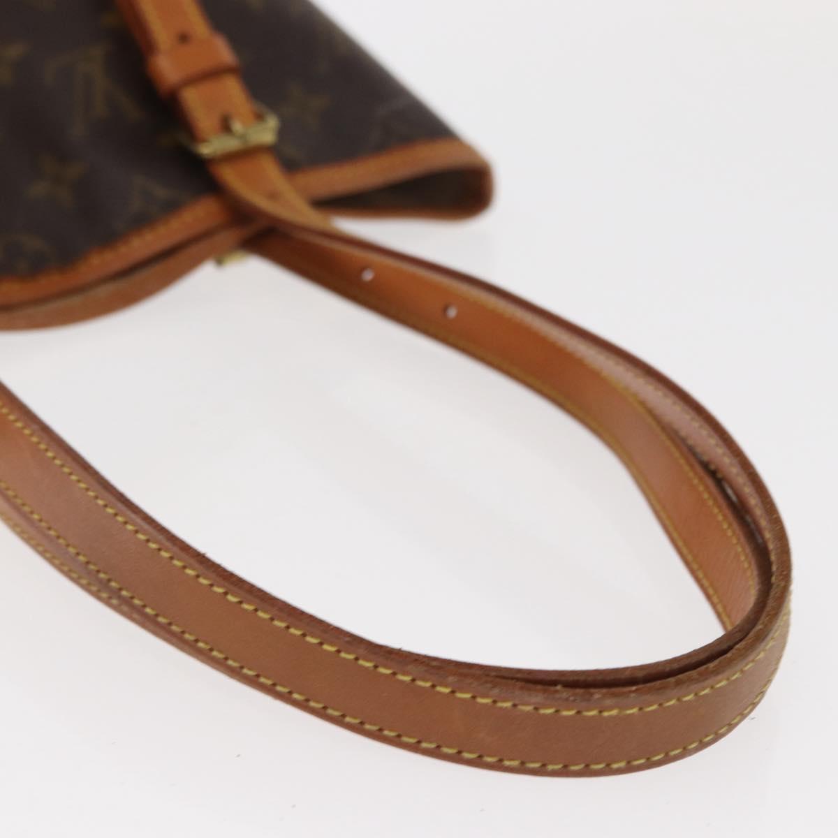 LOUIS VUITTON Monogram Bucket GM Shoulder Bag M42236 LV Auth 158063