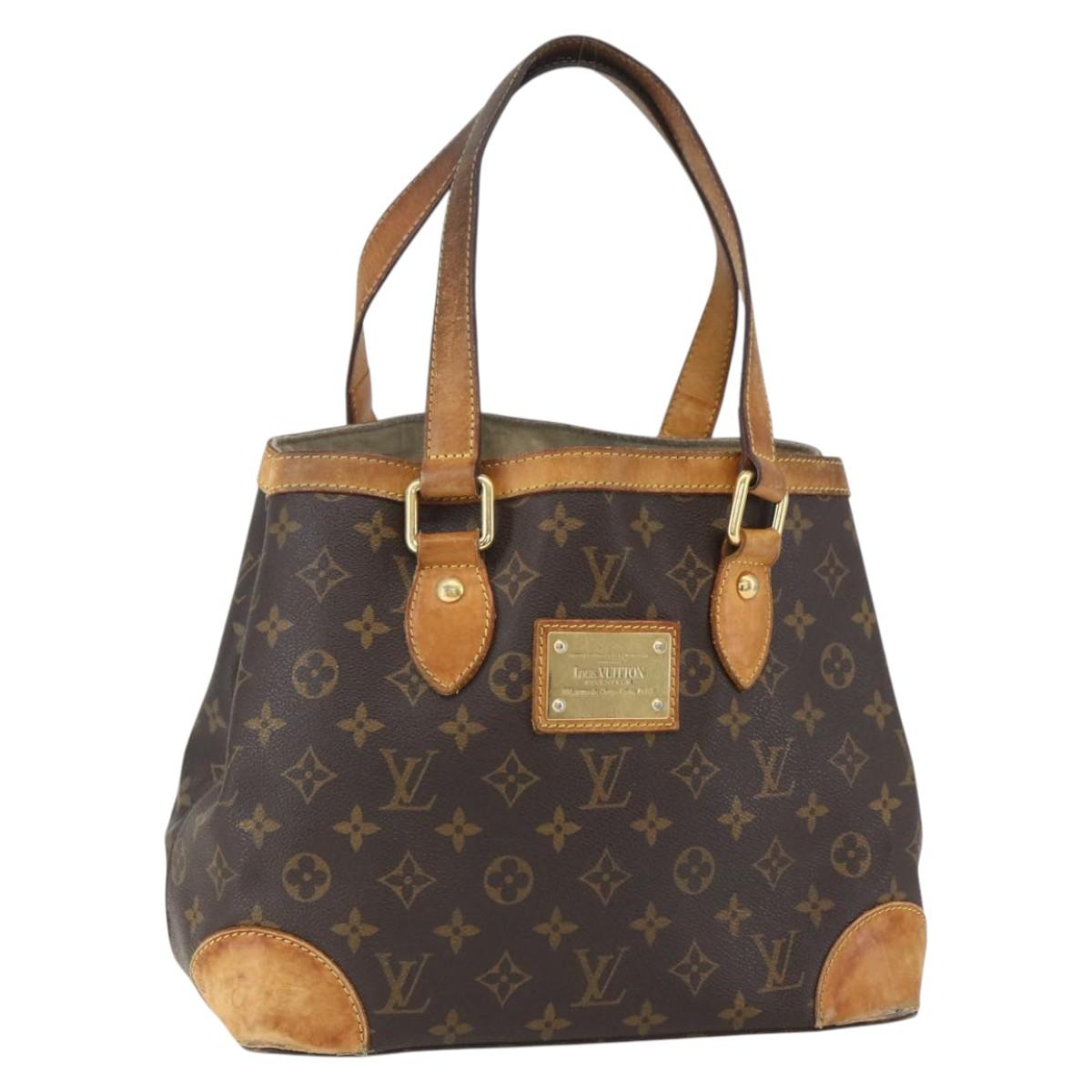 LOUIS VUITTON Monogram Hampstead PM Hand Bag SP order M51168 LV Auth 158068