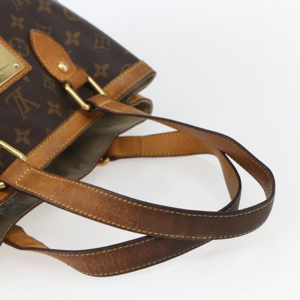 LOUIS VUITTON Monogram Hampstead PM Hand Bag SP order M51168 LV Auth 158068