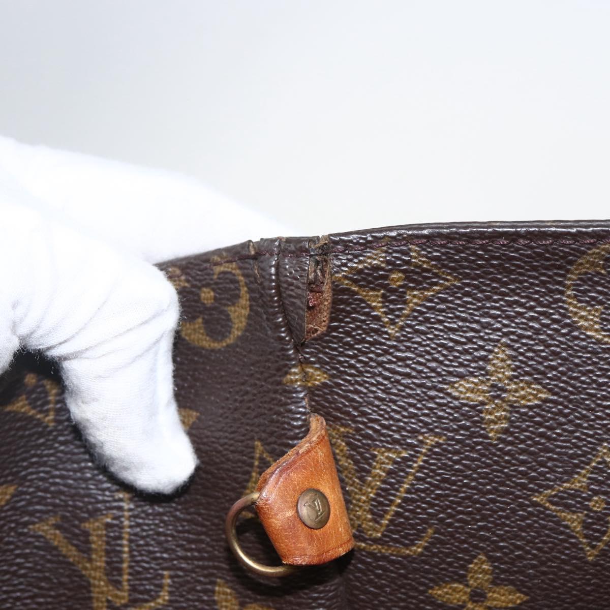 LOUIS VUITTON Monogram Sac Shopping Tote Bag M51108 LV Auth 158078