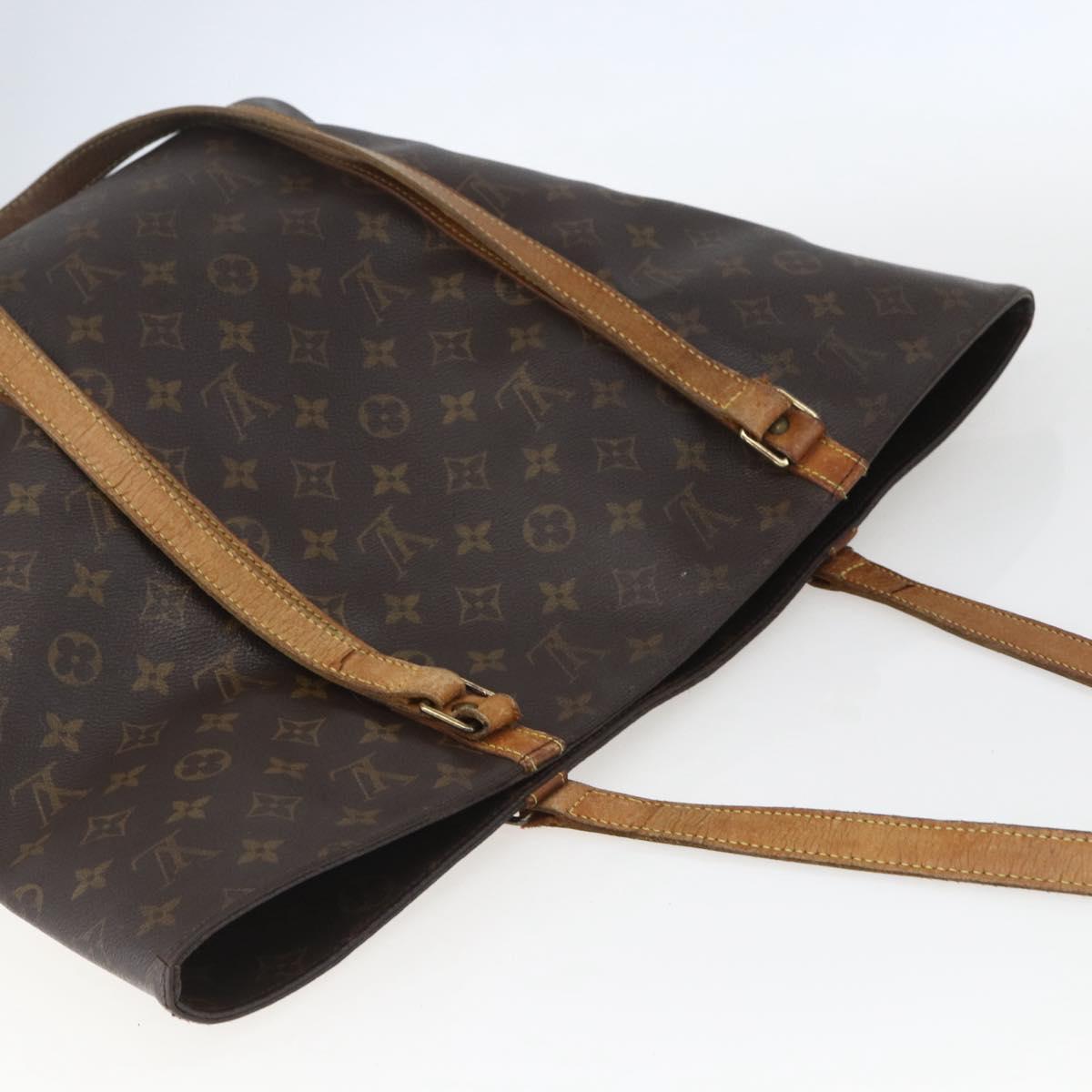 LOUIS VUITTON Monogram Sac Shopping Tote Bag M51108 LV Auth 158078