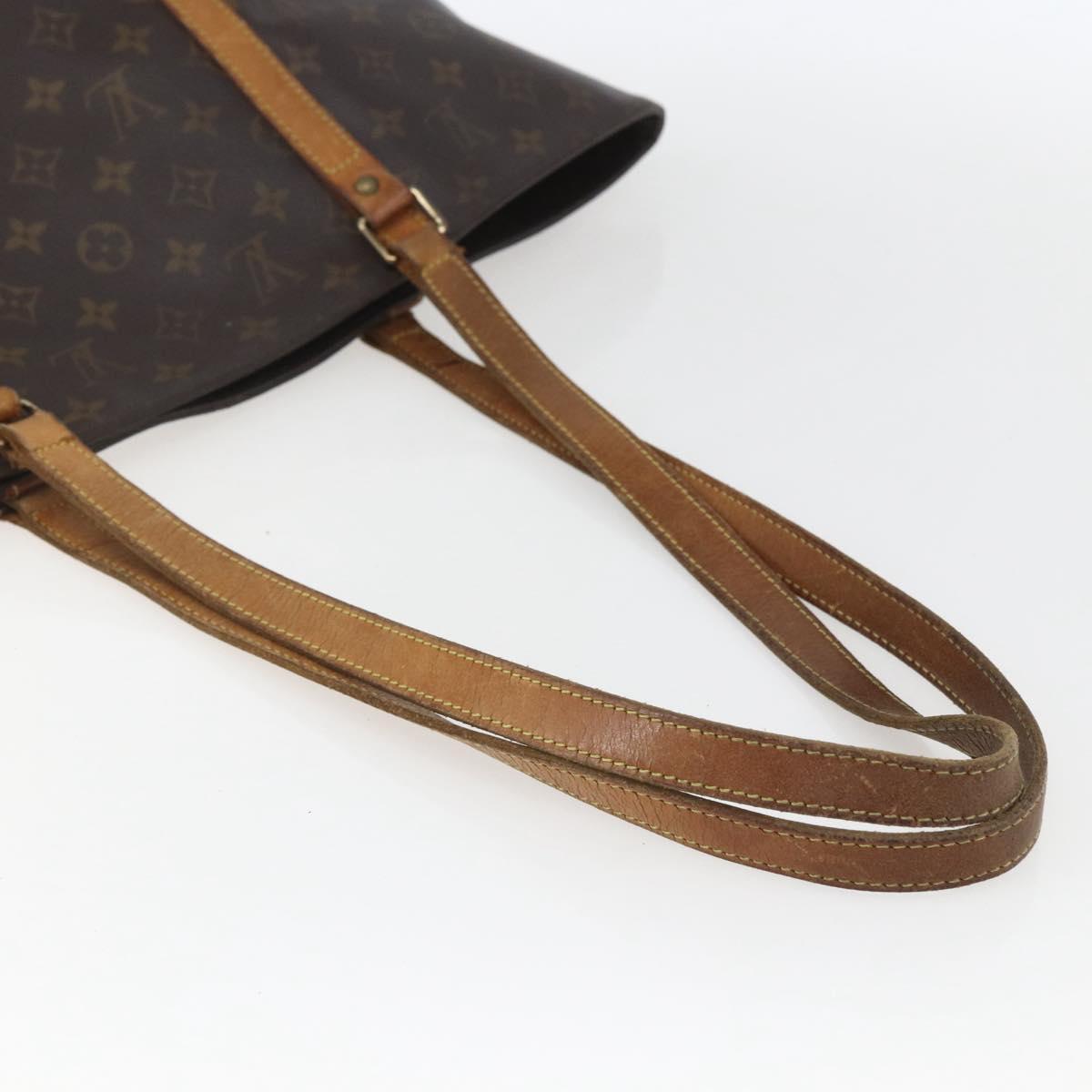 LOUIS VUITTON Monogram Sac Shopping Tote Bag M51108 LV Auth 158078
