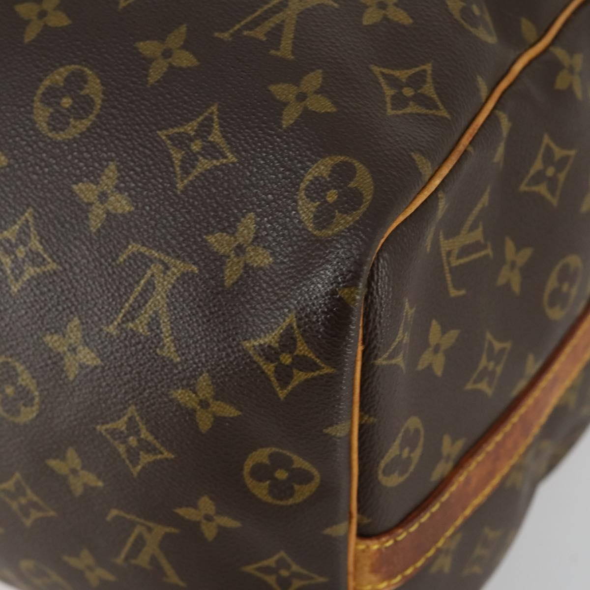 LOUIS VUITTON Monogram Keepall Bandouliere 50 Boston Bag M41416 LV Auth 158083